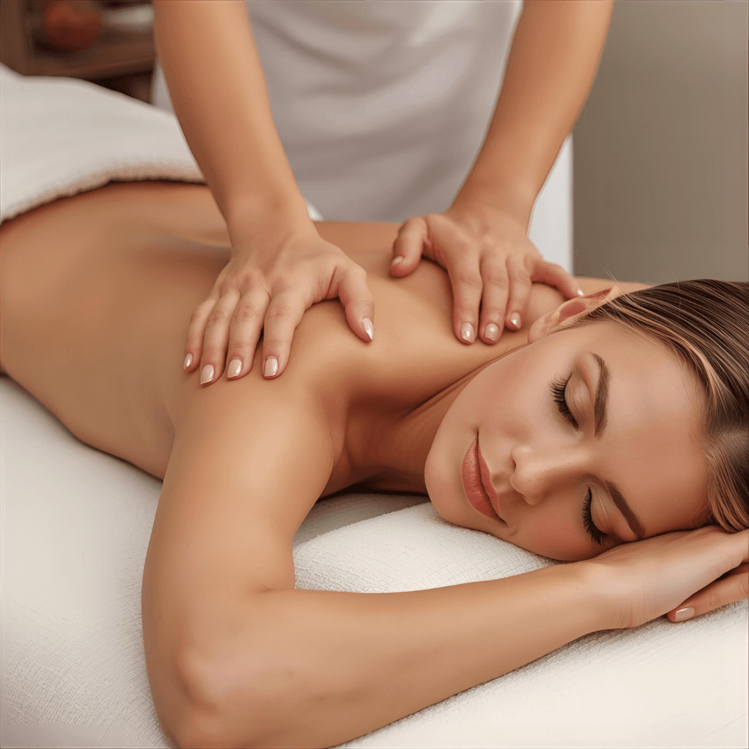 Massage – entspannende Rückenmassage